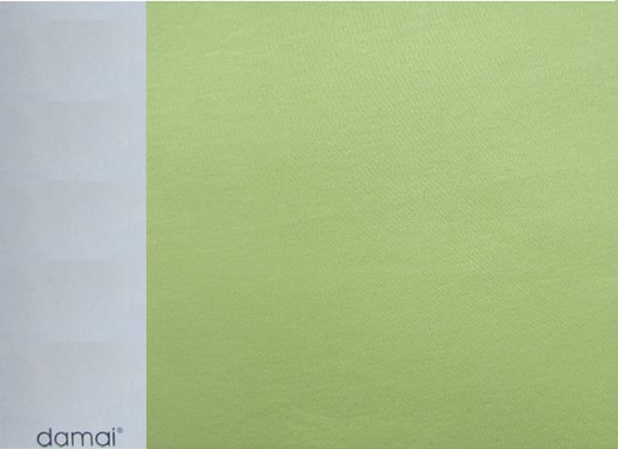 Damai Double Jersey Hoeslaken - Ledikant - 60x120 cm - Lime