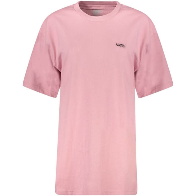 Vans Left Chest Logo Em T-shirt Met Korte Mouwen Roze M Vrouw