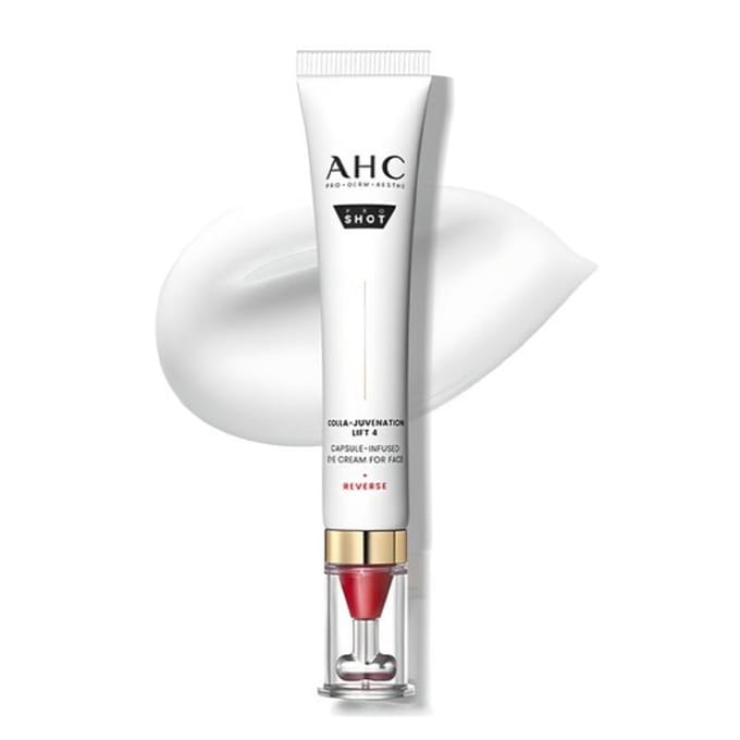 AHC Pro Shot Colla Juvenation Lift 4 Capsules Geïnfuseerde Oogcrème voor Gezicht 30ml white