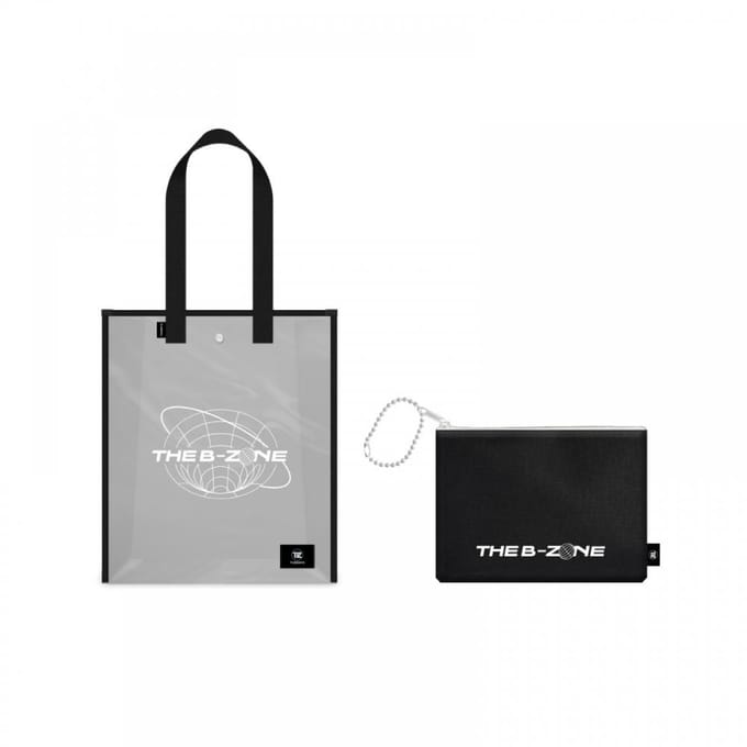 The Boyz Pvc Tas   Pouch Set   2022 The B Zone In Seoul Encore gray