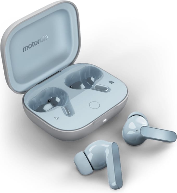 Motorola - Moto Buds - Glacier Blue