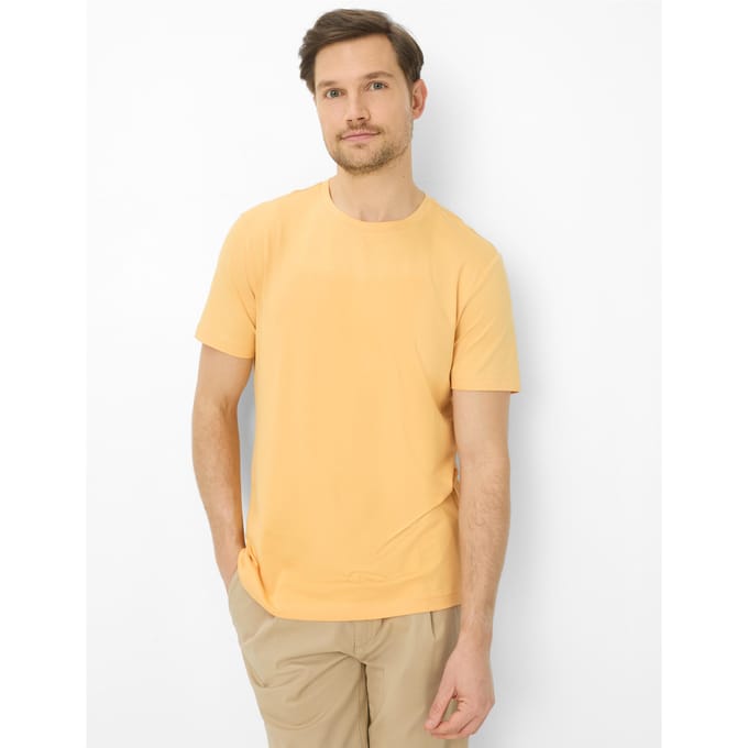 Brax Heren Shirt  Style TED sunrise, lichtgeel, maat 6XL