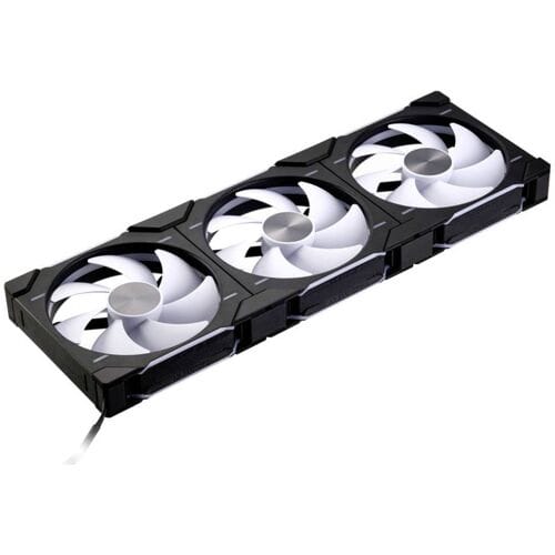 Phanteks D30 PWM Regular Airflow D-RGB PC-ventilator Zwart (b x h x d) 140 x 30 x 140 mm Incl. LED-verlichting