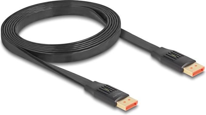Delock DisplayPort Flat Ribbon Cable 8K 60 Hz 2 m