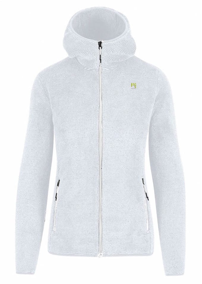 Karpos Vertice Fleece Met Volledige Rits Wit S Vrouw