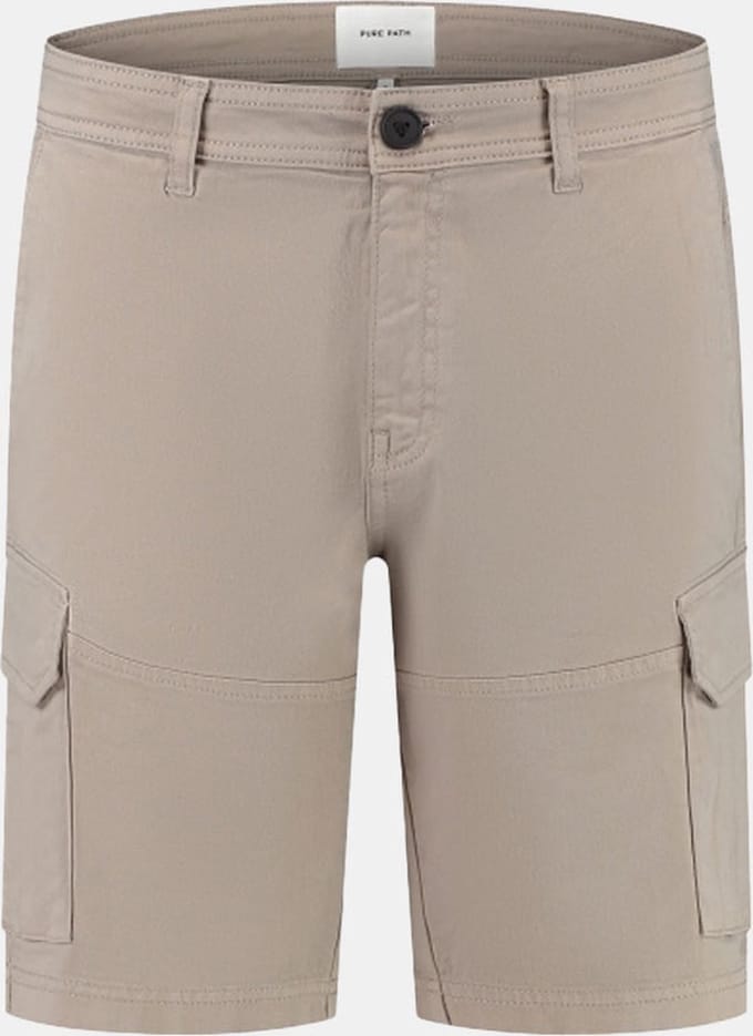 Purewhite Garment Dye Cargo Shorts