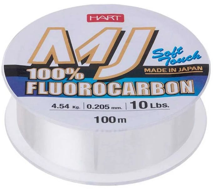 Hart Mj 100 M Flurocarbon Transparant 0.185 mm