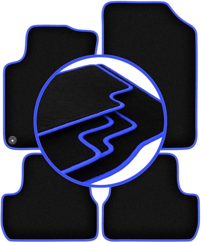 CARLUX-BLUE automatten voor: Citroen DS3 cabrio (2015-)