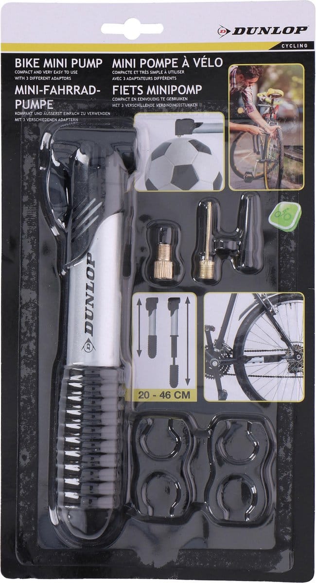 Dunlop Fietspomp set Mini