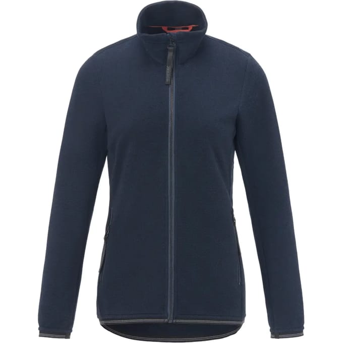 Dames Mavrey fleecevest met volledige ritssluiting en zachte textuur