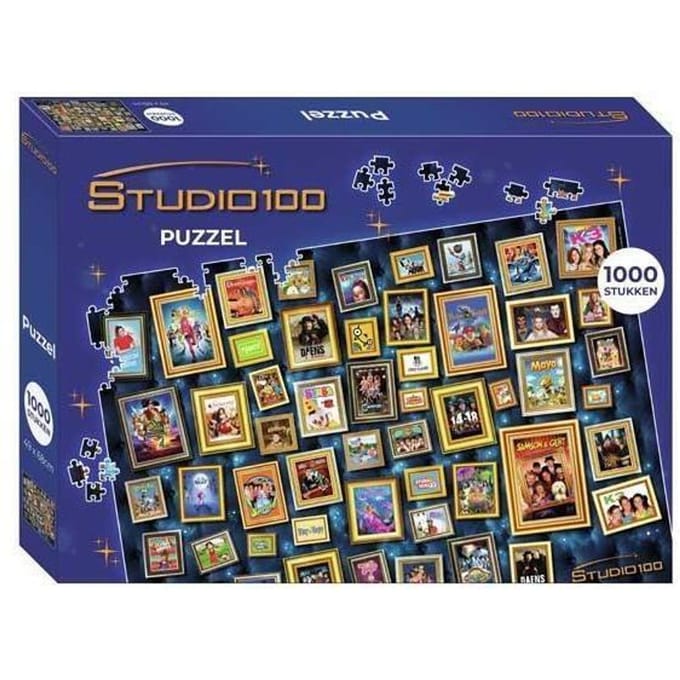 Studio 100 puzzel 1000st "25 jaar 100" Volwassenen puzzels