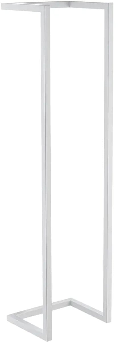Dual Handdoekrek industrieel 95x25x20cm mat wit