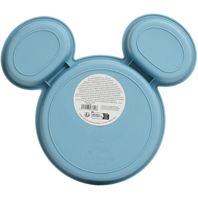 Bordje met Mickey Mouse-silhouet - Blauw