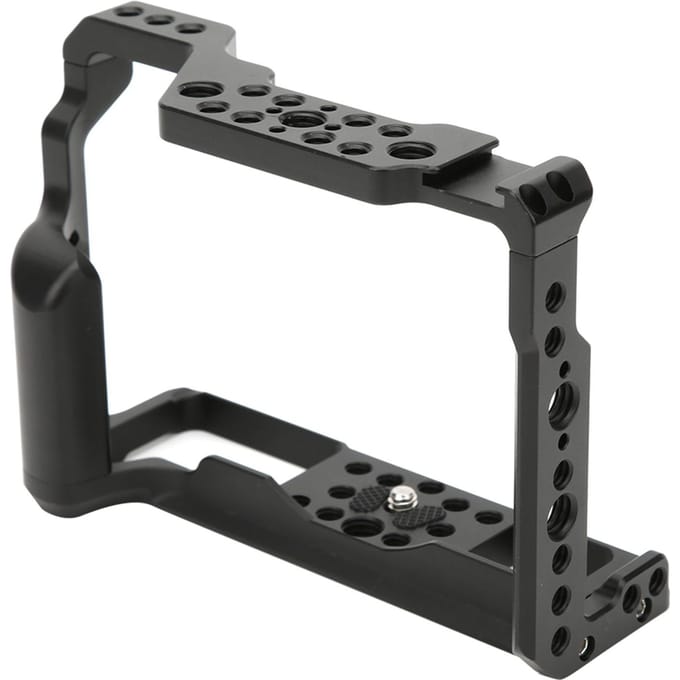 Aluminiumlegering Meergaats Verlengkooi Accessoire voor Fuji XT3 XT2 Spiegelloze Camera gray