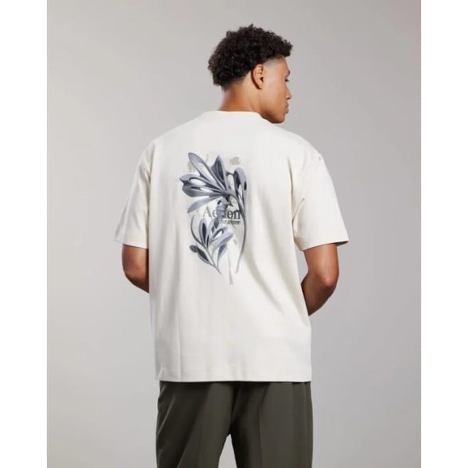 Aeden T-shirt korte mouw a22243364 ash
