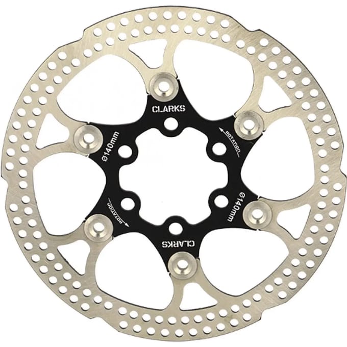 Clarks Cfr-07 Floating Remschijf Zilver 140 mm