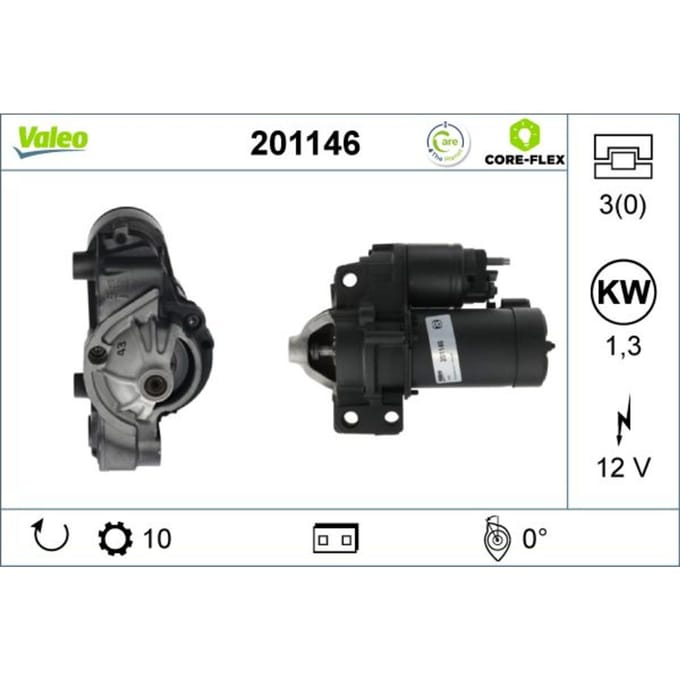 Starter VALEO 201146