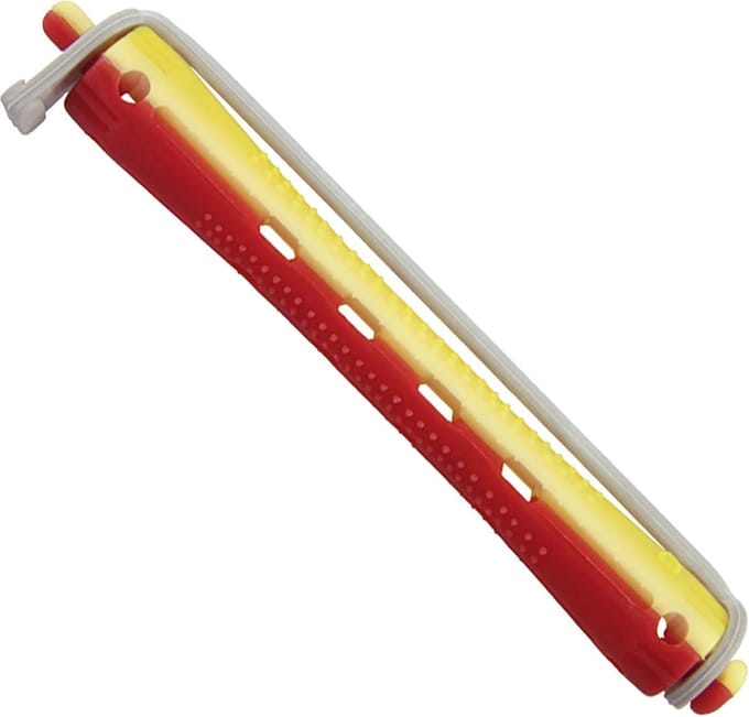 Comair - Permanentwikkels Lang - Rood/Geel - 9 mm