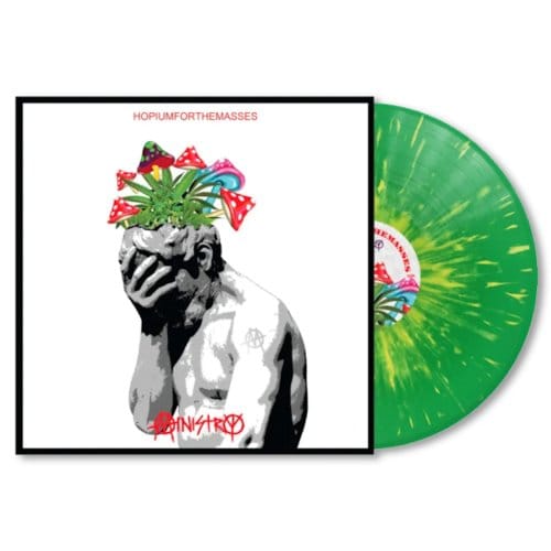Ministry - Hopiumforthemasses (Green Yellow Splatter)