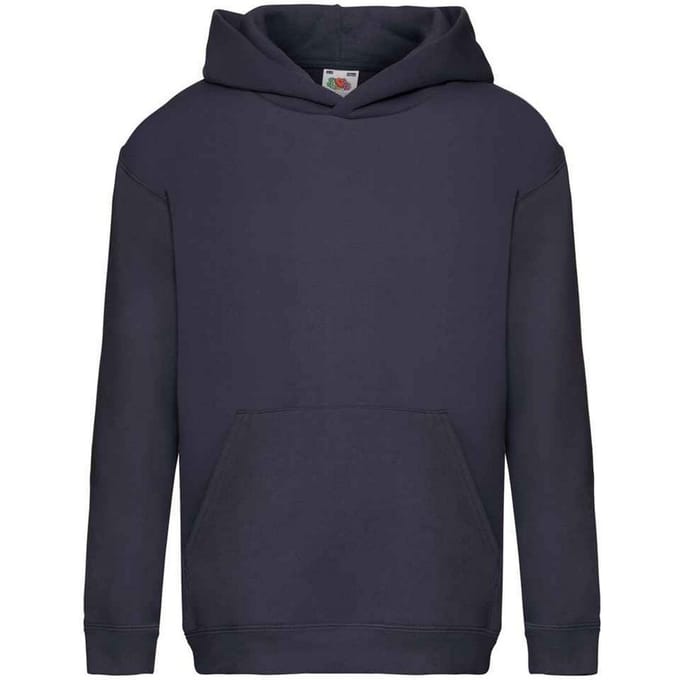 Fruit of the Loom Kinder/Kids Premium Hoodie (Deep Navy)