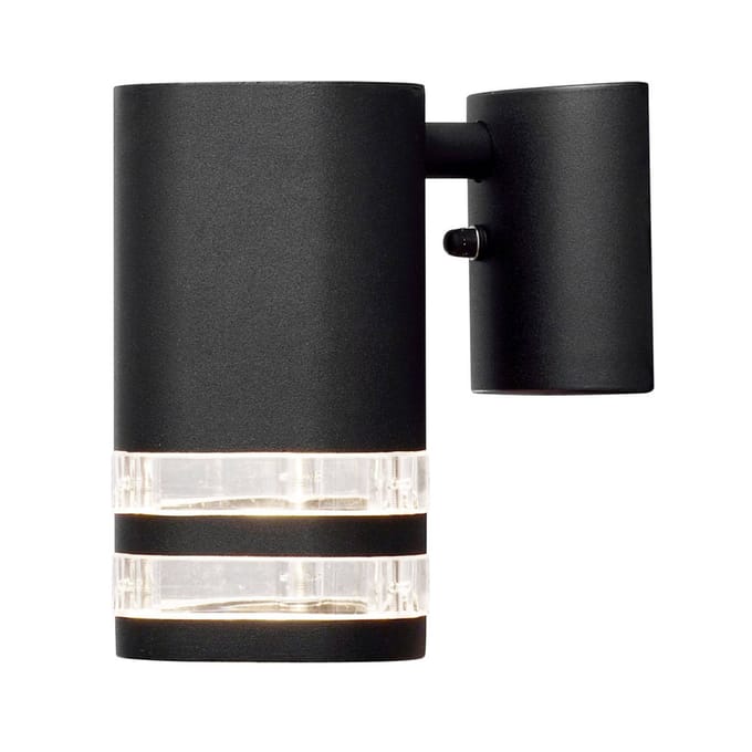 Konstsmide Modena Big 7515-750 Buitenlamp (wand) Halogeen GU10 35 W Zwart