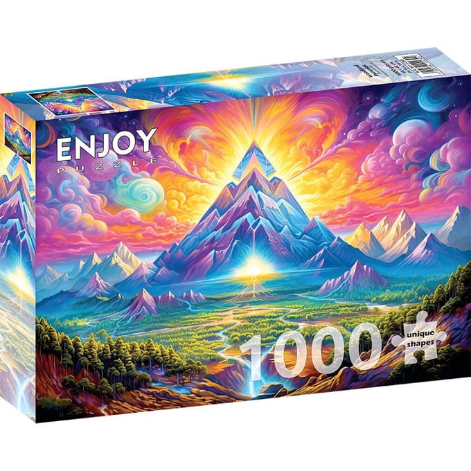 Puzzel 1000 Stukken - Natuurlijke Piramides