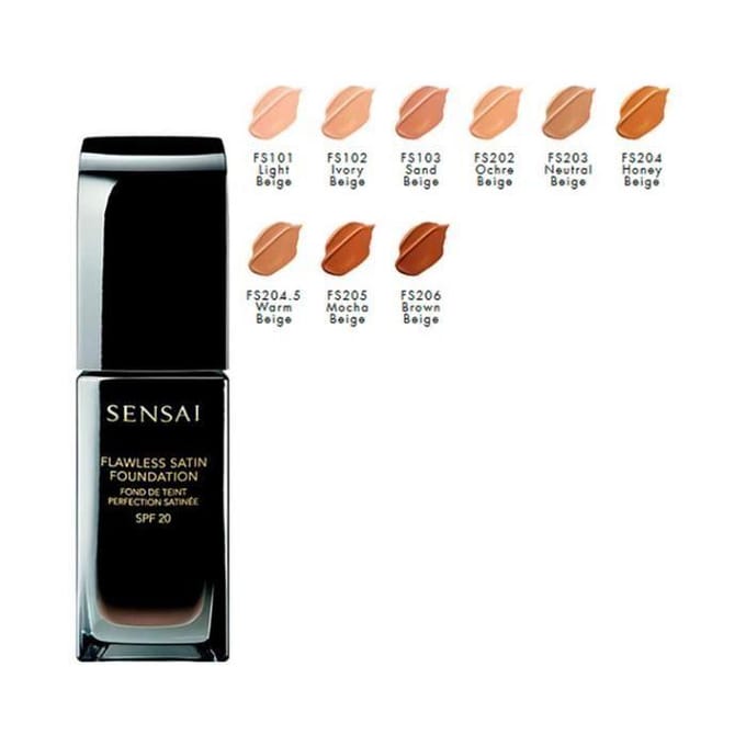 Sensai Flawless Satin Moisture Foundation Sensai - Foundations Flawless Satin Moisture Foundation FS203 NEUTRAL BEIGE