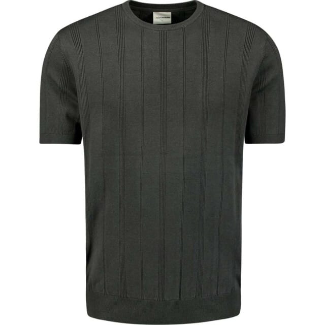 No Excess Pullover Short Sleeve Crewneck Dropneedle Stripes Dark Steel Größe: XL | Pullover Outlet | Herren