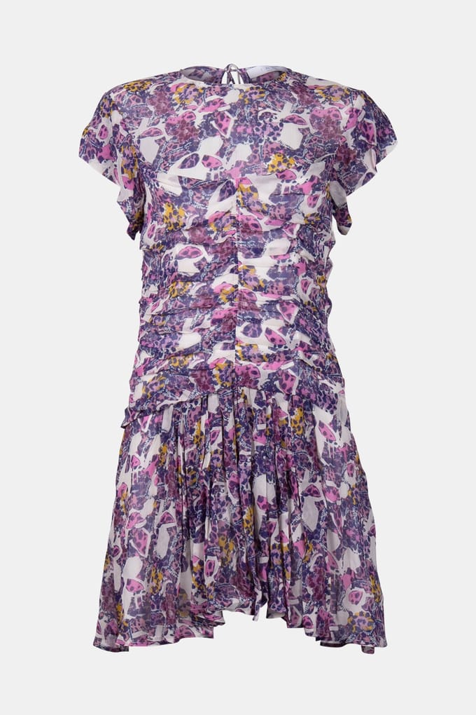 IRO Paris Janek Mixed Pink Maat: 36 | Mini Jurken Outlet | Dames | Roze