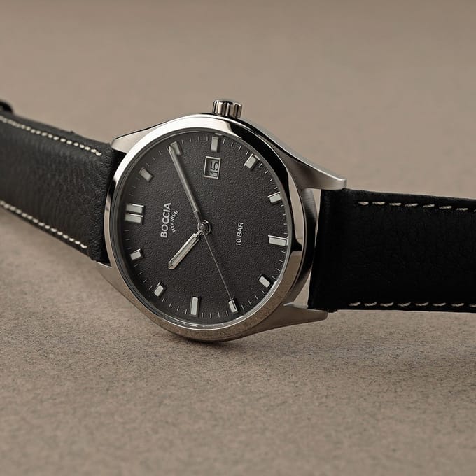 Boccia Titanium 3669-02 Heren Horloge