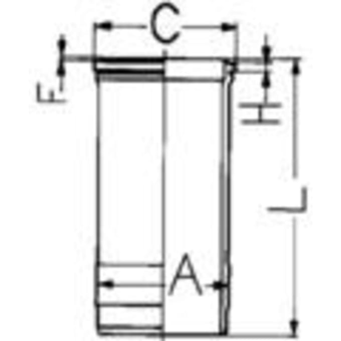 Voering, cilinderkop KOLBENSCHMIDT 89868110