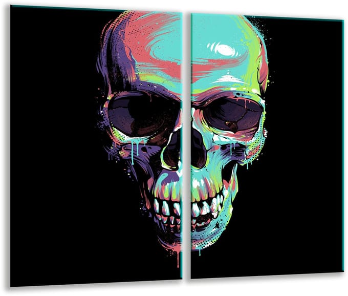 TMK ArtDeko - Snijplank - Glas - 30x52cm - Zwart