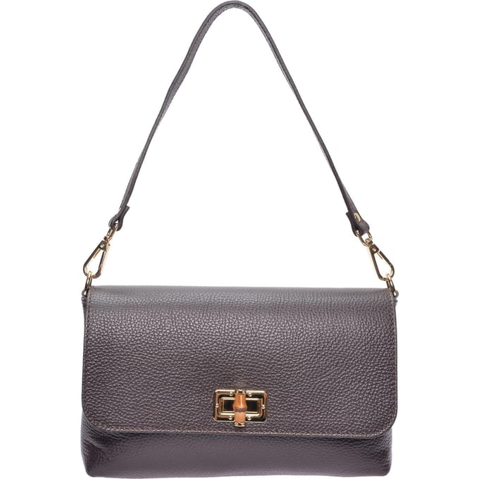 Roberta M Bordeauxrood Rundleer Tas