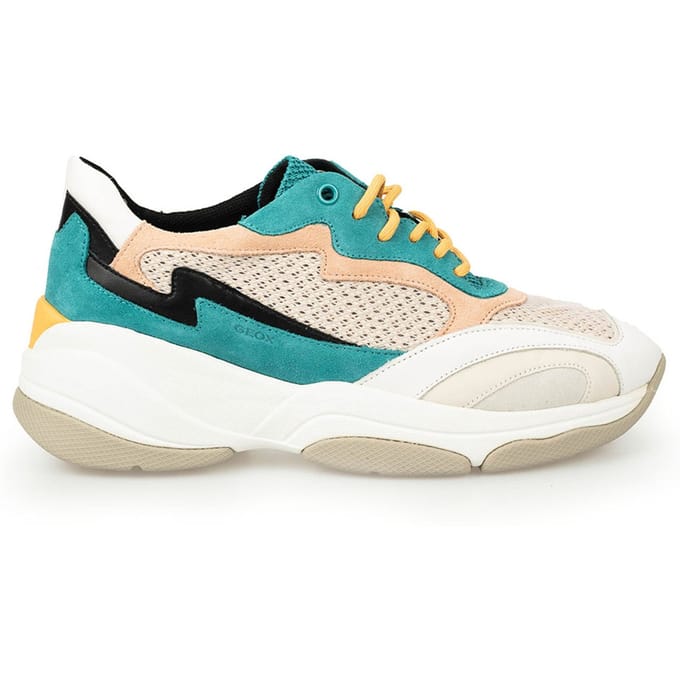 D Kirya B- sneakers – suède + mesh