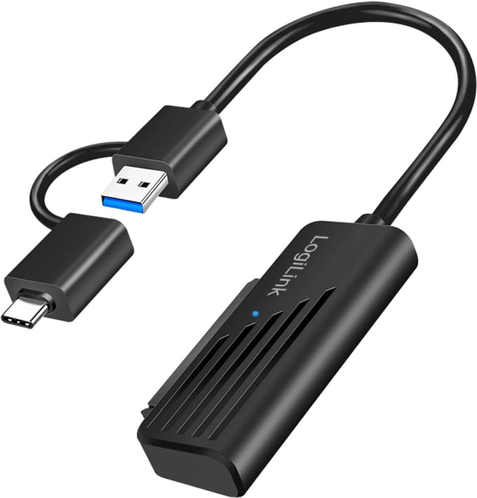 LogiLink USB 3.2 Gen 1 (USB 3.0) Adapter [1x 1x USB-A - 1x 1x USB-C] AU0062 20 cm