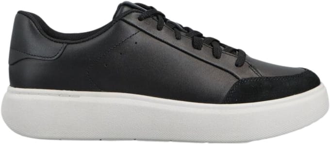 FitFlop RTG leren vetersneakers ZWART - Maat 43