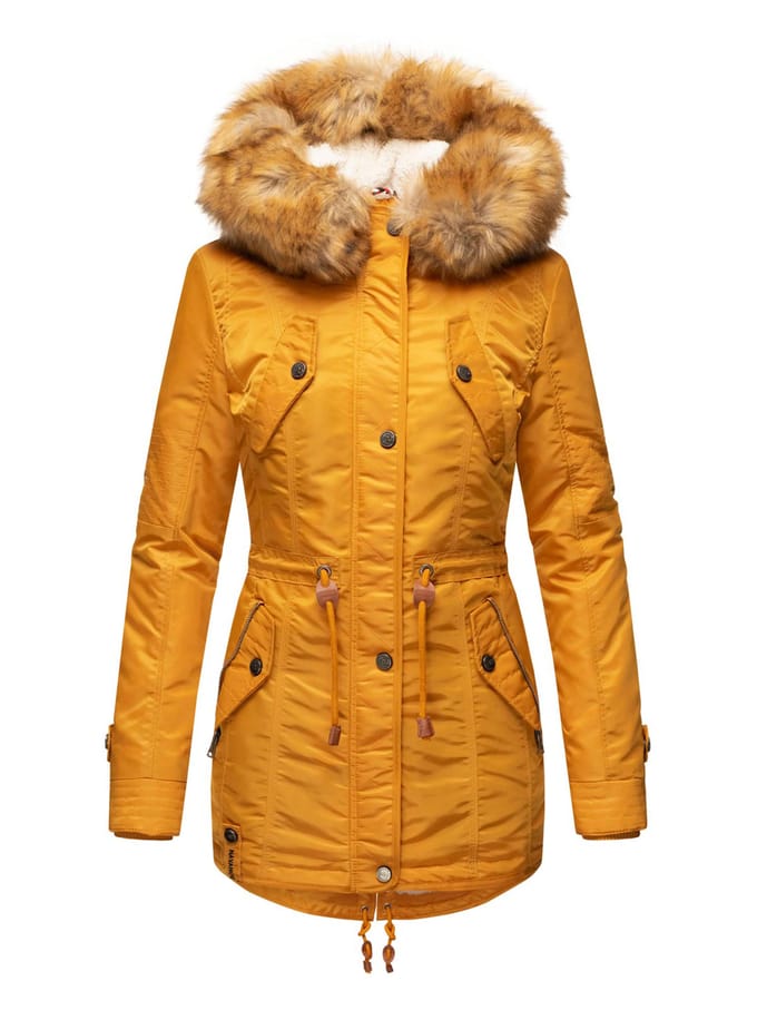 Navahoo Dames Winterjas B399 – Warm, Waterafstotend & Met Afneembare Bontkraag