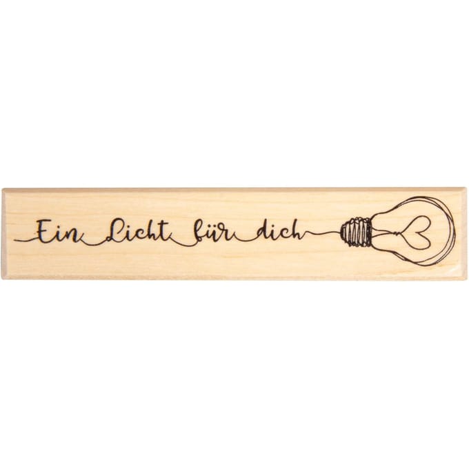 BUTTERER Stempel "Ein Licht für dich"