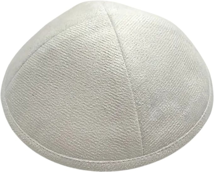 Nivard Joodse Hoed - Keppeltje - Joods - Kippah - Jodendom - Wit