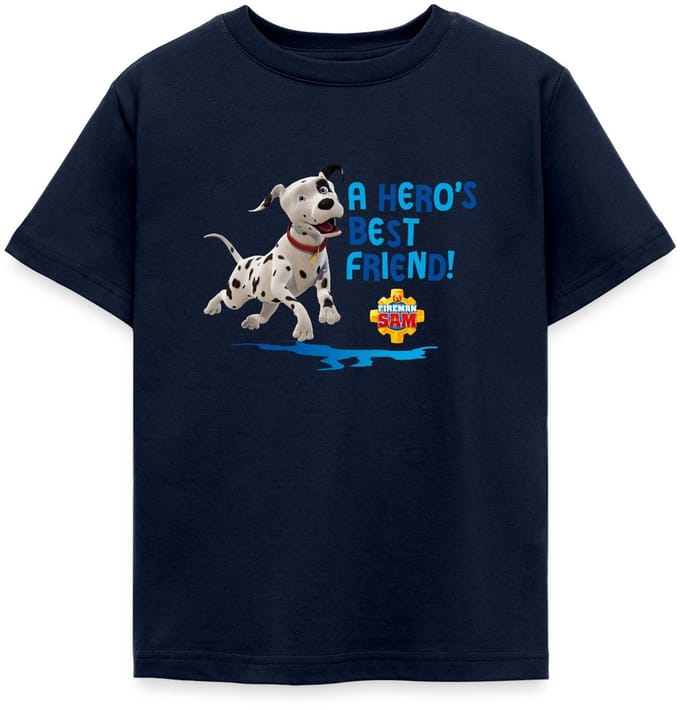 Brandweerman Sam™ Dalmatiër Radar Schattig Ontwerp T-Shirt Kinderen