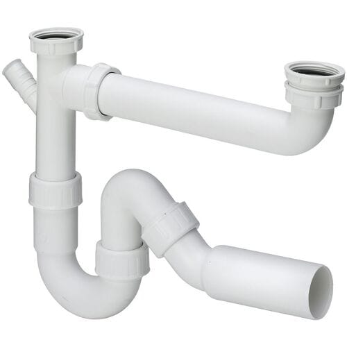 Viega drain connection 1 1 /2" x DN 50 for double sink 107147