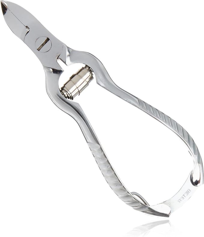 Alicate Pedicura Cromado Gusanillo 13.5 cm Kit de Manicura - Beter Kwaliteit - 100 gr