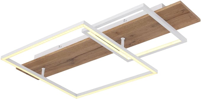 Globo - plafonniere - Vanni - wit - metaal - LED - 67289D1W