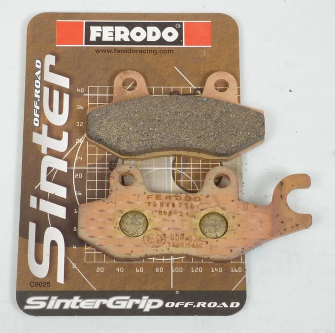 Plaquette de frein Ferodo pour Scooter Benelli 125 CAFFE NERO 2011 à 2012 AV / AR Neuf