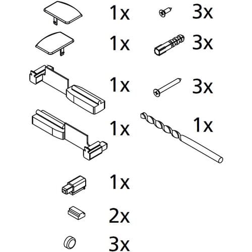 Kermi Vario 2000 spare parts set for V2 FW3 2532037