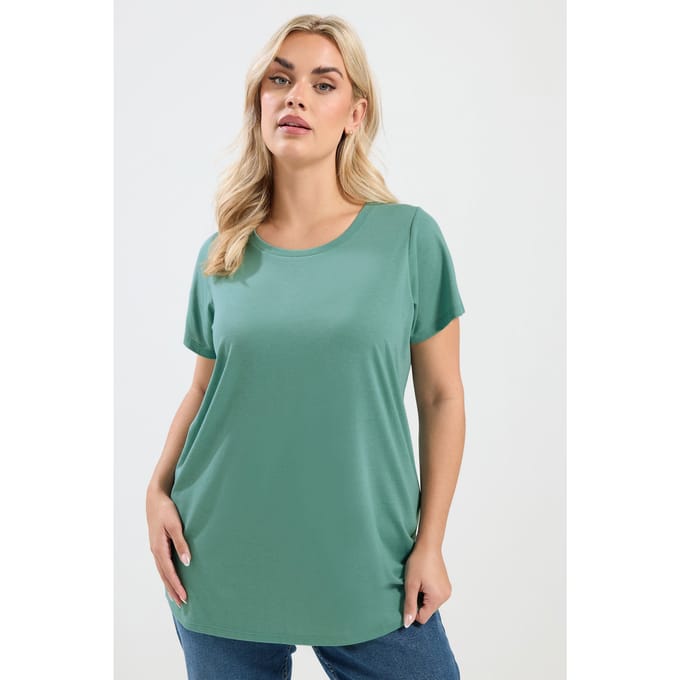 Yours Lichtgroen Core Tshirt Size 42