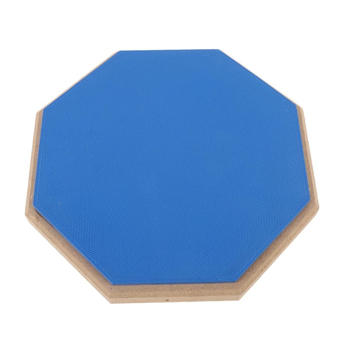 Drum Oefenpad 8 Inch Rubber Stil Drum Oefenmat met 2 Paren Drumstokken Oranje blauw