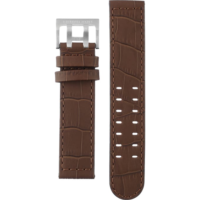 Hamilton Straps H690.766.111 Khaki Aviation Converter Horlogeband