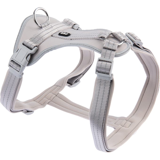 TIAKI Hondentuig S (32-56 cm Borstomvang) Neopreen Grijs