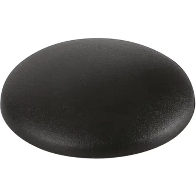 Fix-o-moll Stootdop - Zelfklevend - Zwart - Rubber - Diameter 40mm - 2 Stuks